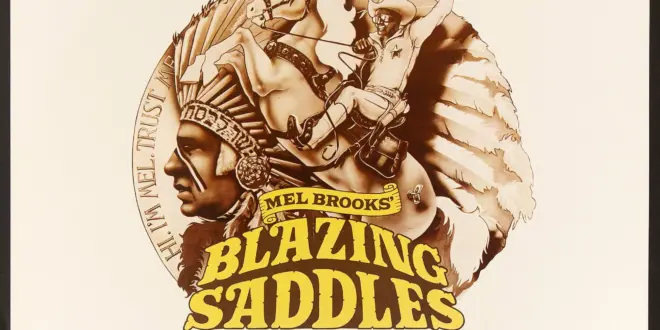 Blazing Saddles film poster